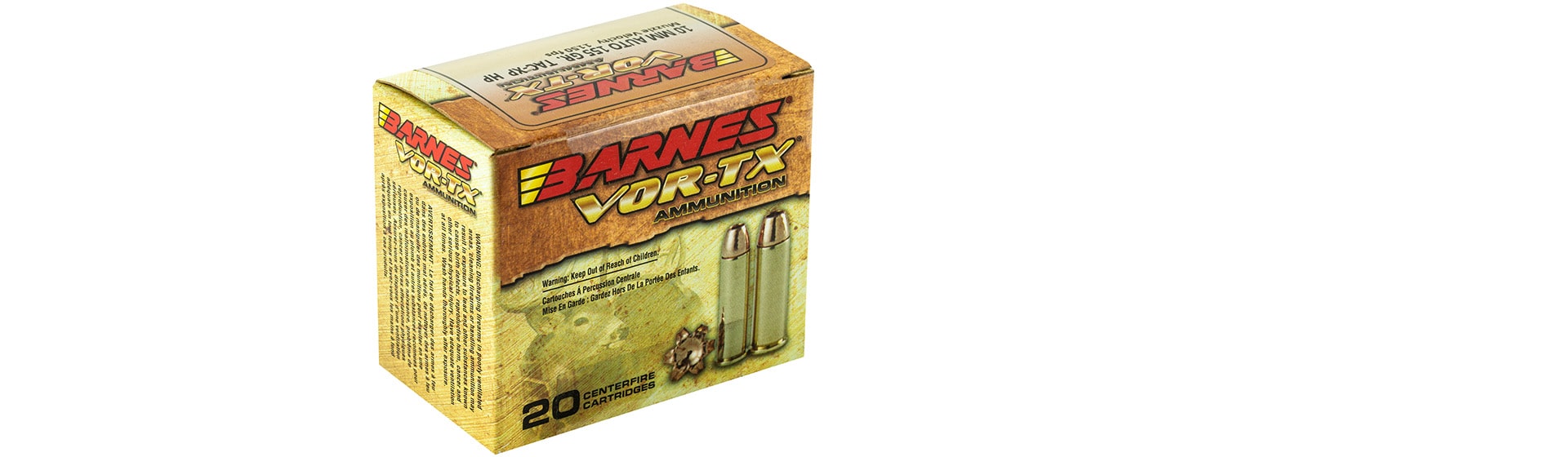 Barnes VOR-TX 10mm Ammo