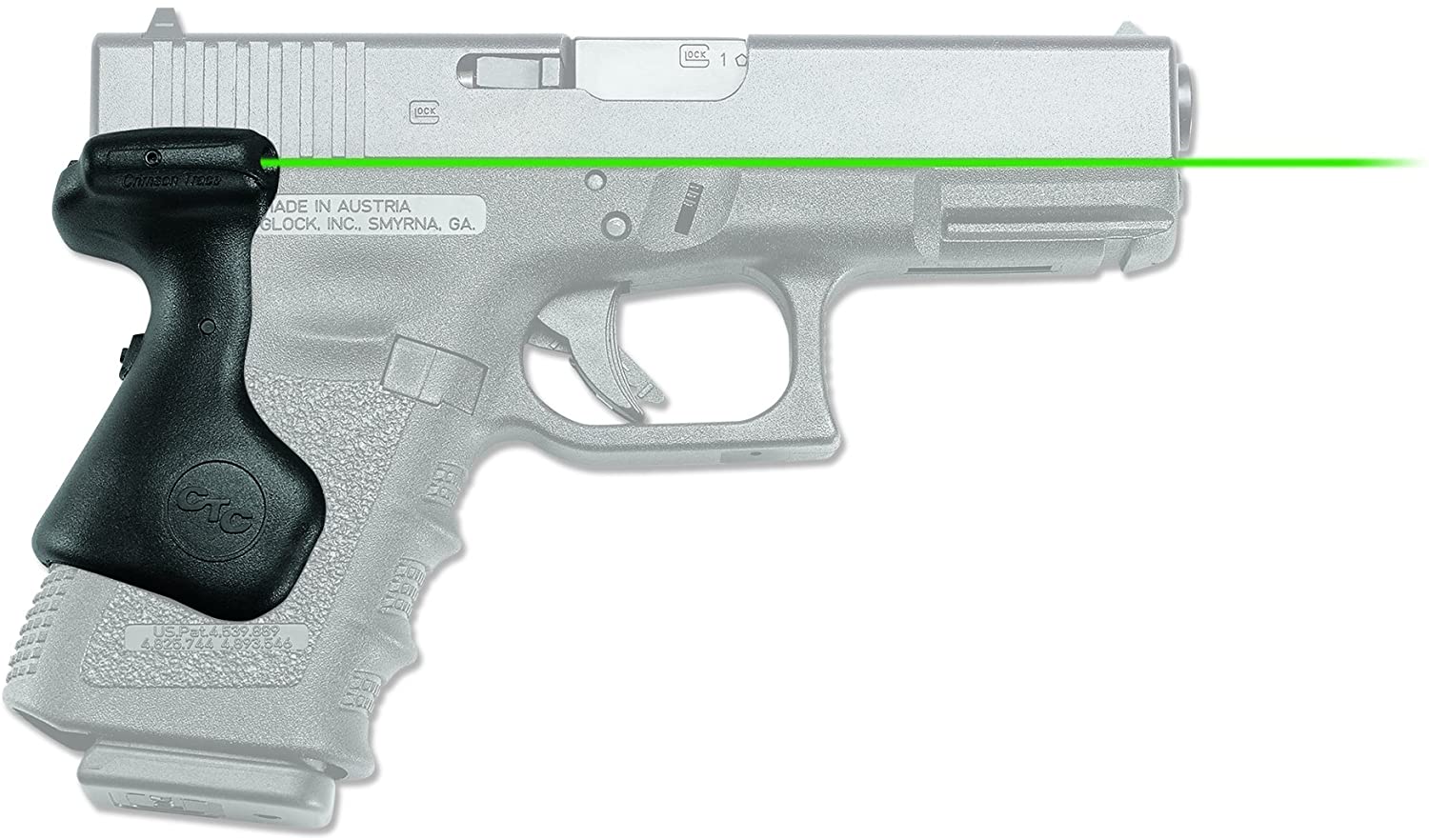 Crimson Trace LG-639G for Glock Gen 3, 4, or 5 Compact