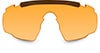 Orange eye protection lens.