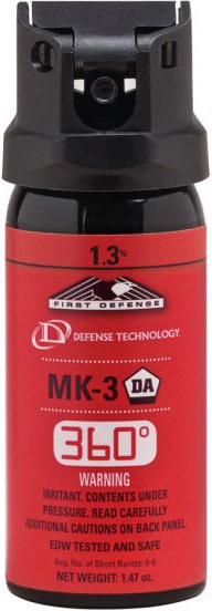 Defense Technology First Defense MK3 OC Stream Spray 360