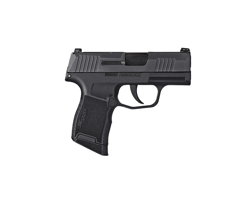 An example Pocket 9mm Pistol, the Sig p365.
